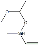 Ethenyl(1-methoxyethoxy)(methyl)silane Struktur