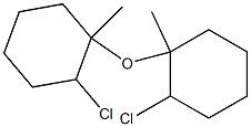 Methyl(2-chlorocyclohexyl) ether Struktur