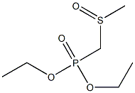 Methylsulfinylmethylphosphonic acid diethyl ester Struktur