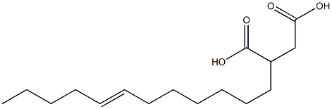 2-(7-Dodecenyl)succinic acid Struktur