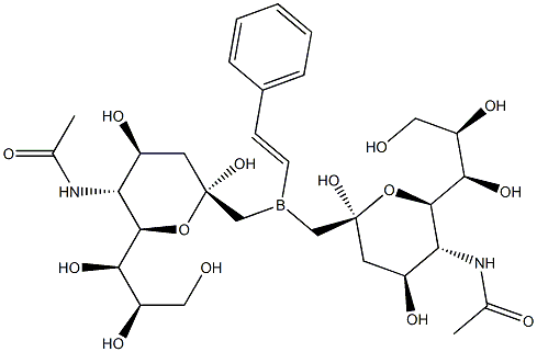 [(E)-Styryl]disiamylborane Struktur