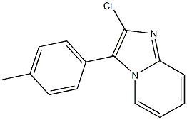 2-Chloro-3-(p-tolyl)imidazo[1,2-a]pyridine Struktur