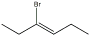 (Z)-3-Bromo-3-hexene Struktur