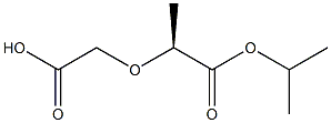 (-)-2-Methyl[(S)-oxydiacetic acid 1-methyl 1'-ethyl] ester Struktur