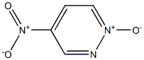 4-Nitropyridazine 1-oxide Struktur