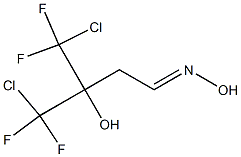 4-Chloro-3-(chlorodifluoromethyl)-4,4-difluoro-3-hydroxybutanal oxime Struktur