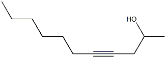 4-Undecyn-2-ol Struktur