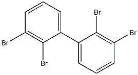 2,2',3,3'-Tetrabromo-1,1'-biphenyl Struktur