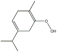 p-Mentha-1,4-dien-2-yl hydroperoxide Struktur