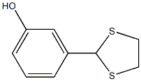 3-(1,3-Dithiolan-2-yl)phenol Struktur