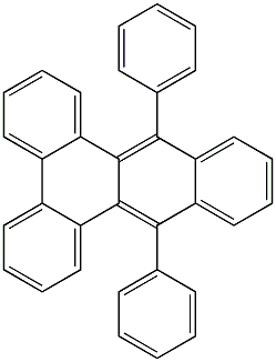 9,14-Bis[phenyl]benzo[b]triphenylene Struktur