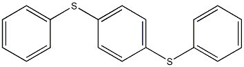 1,4-Bis(phenylthio)benzene Struktur