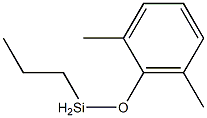 (2,6-Dimethylphenoxy)propylsilane Struktur