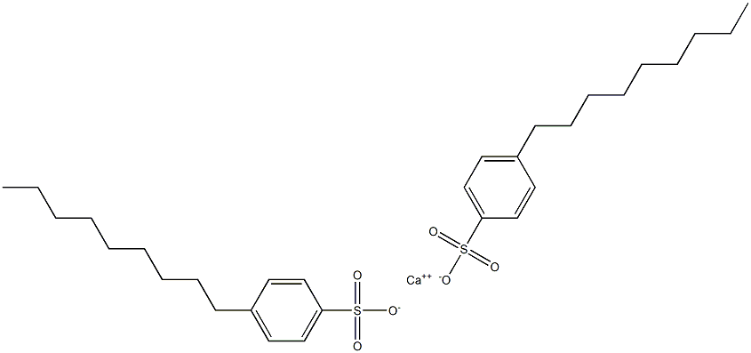 Bis(4-nonylbenzenesulfonic acid)calcium salt Struktur