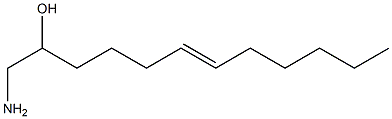 1-Amino-6-dodecen-2-ol Struktur