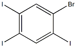 1-Bromo-2,4,5-triiodobenzene Struktur