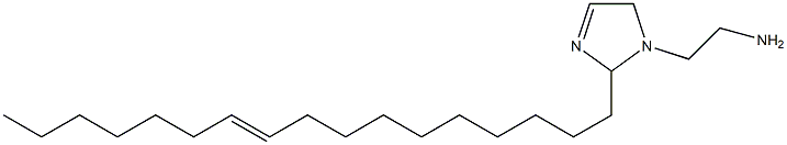 1-(2-Aminoethyl)-2-(10-heptadecenyl)-3-imidazoline Struktur