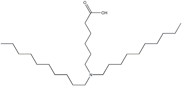 6-(Didecylamino)hexanoic acid Struktur