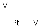 Divanadium platinum Struktur