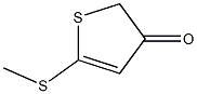 5-Methylthiothiophen-3(2H)-one Struktur