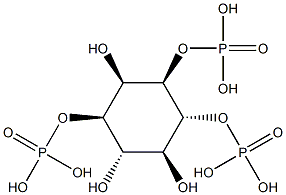 D-myo-Inositol 1,3,4-trisphosphate Struktur