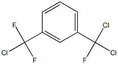 1-(Fluorodichloromethyl)-3-(chlorodifluoromethyl)benzene Struktur