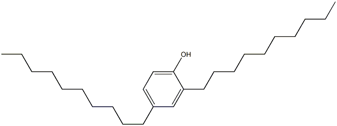 2,4-Didecylphenol Struktur