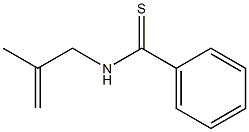 N-(2-Methyl-2-propenyl)benzothioamide Struktur