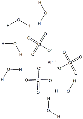 Aluminum perchlorate hexahydrate Struktur