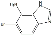 5-Bromo-3H-benzoimidazol-4-ylamine Struktur