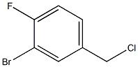 3-Bromo-4-fluorobenzyl chloride Struktur