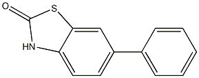 6-phenyl-2(3H)-benzothiazolone Struktur