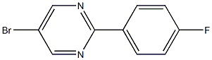 5-Bromo-2-(4-fluorophenyl)pyrimidine Struktur