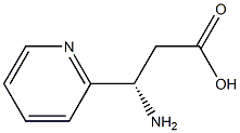 S-3-amino-3-pyridylpropionic acid Struktur