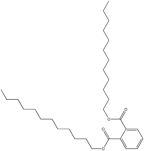 Phthalic acid, bis-dodecyl ester Struktur