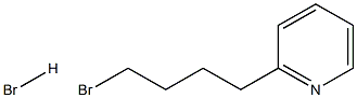 4-pyridinylbutylbromide hydrobromide Struktur