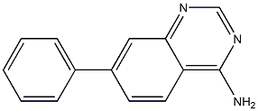 7-phenylquinazolin-4-amine Struktur