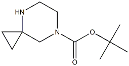 tert-butyl 4,7-diazaspiro[2.5]octane-7-carboxylate Struktur