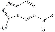 6-Nitro-[1,2,4]triazolo[4,3-a]pyridin-3-ylamine Struktur