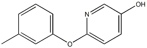 6-(M-tolyloxy)pyridin-3-ol Struktur