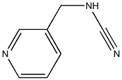 (Pyridin-3-ylmethyl)cyanamide Struktur