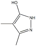 3,4-Dimethyl-1H-pyrazol-5-ol Struktur