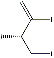 (3S)-2,4-diiodo-3-methylbut-1-ene Struktur