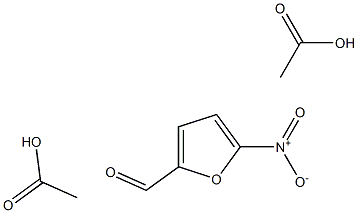 5-nitrofurfural diacetate standard Struktur