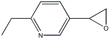 2-ethyl-5-(oxiran-2-yl)pyridine Struktur