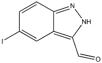 5-Iodo-2H-indazole-3-carbaldehyde Struktur