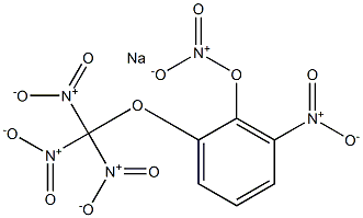 Pentanitroguaiacol sodium Struktur