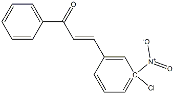 3-Chloro-3NitroChalcone Struktur