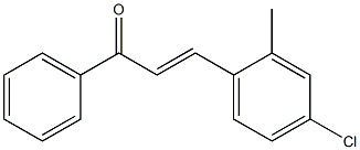 2-Methyl-4ChloroChalcone Struktur