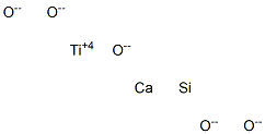 Calcium titanium silicon pentaoxide Struktur